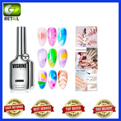 Elegant Nail Designs Made Easy with 16ml Blooming Gel   Safe & Glossy Finish