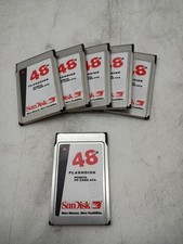Sandisk PCMCIA PC Card ATA V213HM Lot Of 6 