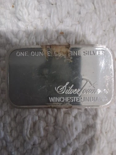 SilverTowne Winchester Indiana 1 oz .999 Fine Silver Bar