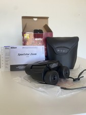 Nikon Sportstar Zoom 8-24X25 Black Binoculars - Barely Used, Original Packaging