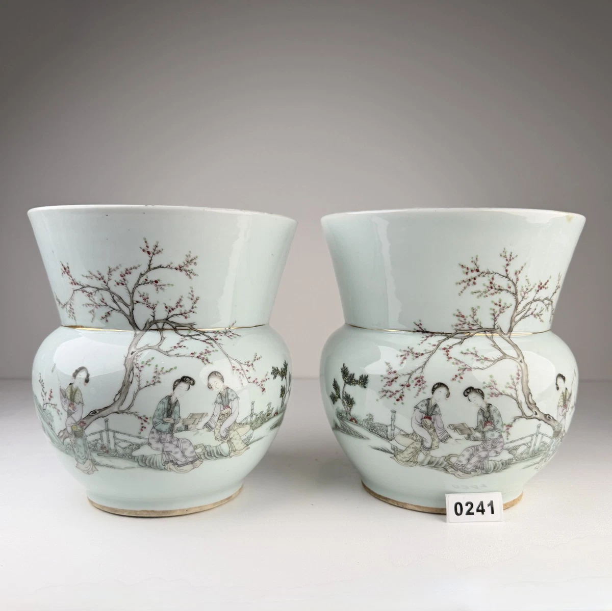 多色中国古董花瓶| eBay