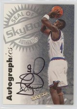 1997-98 Skybox Premium Autographics Calbert Cheaney Auto 0z4u