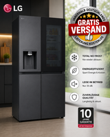 Lg GSXE91EVAD Side-By-Side KüHlschrank Und Gefrierfach 628L, Essence Matte Black
