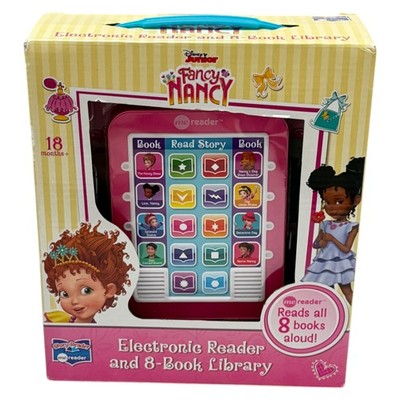 Disney JR Fancy Nancy Childrens Electronic Reader w 8  Books Boxset New Sealed