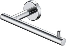 Chrome Toilet Paper Holder Stainless Steel Tissue Dispenser Wall Mount Mega Roll