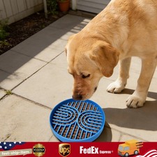 Slow Feeder Dog Bowls Blue Slow Eating Dog Bowl Slow Feeder Bowl for Puppies