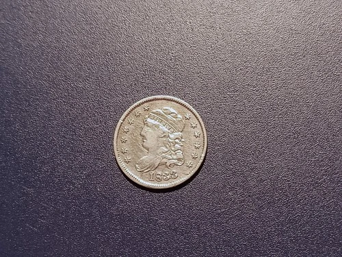 1833-P Capped Bust Half Dime — photo from another recent sale