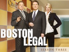 Boston Legal: The Complete Third Season DVD, 2006 -New Sealed-Free Shipping