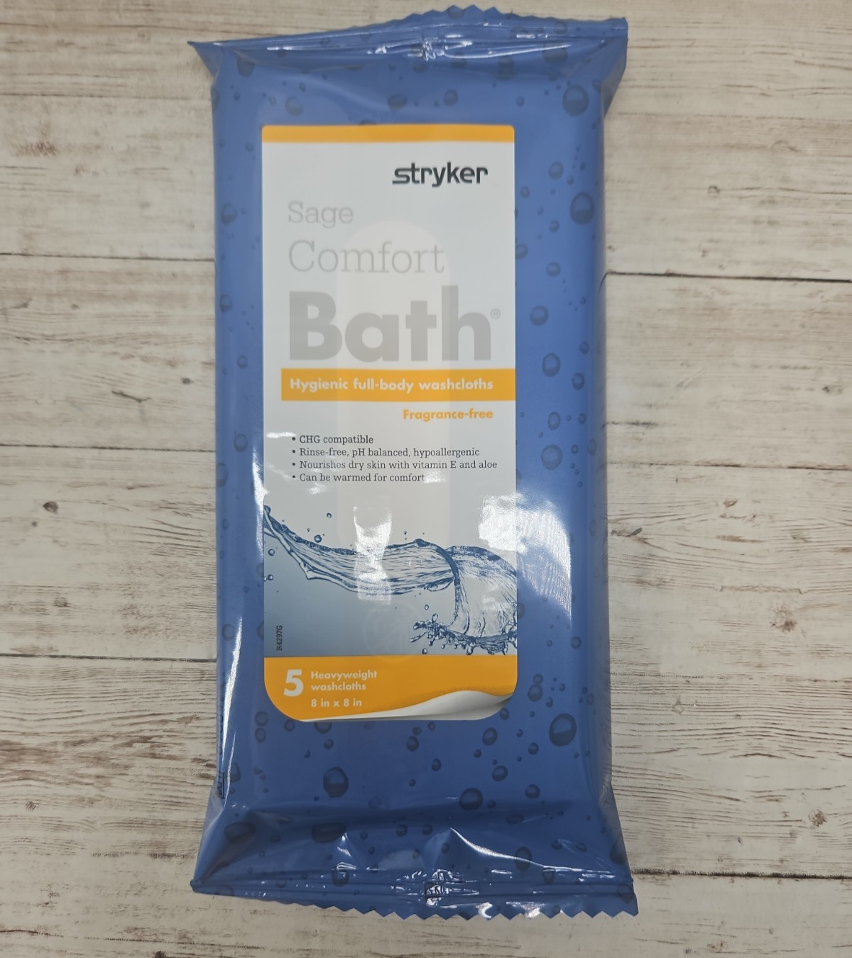 Stryker Sage Comfort Bath Full-Body Cleansing Washcloths, Heavyweight 10 packs-5