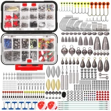 TRUSCEND Widely Used Fishing Tackle & Accessories Kit, Fishing Tackle Box wit...