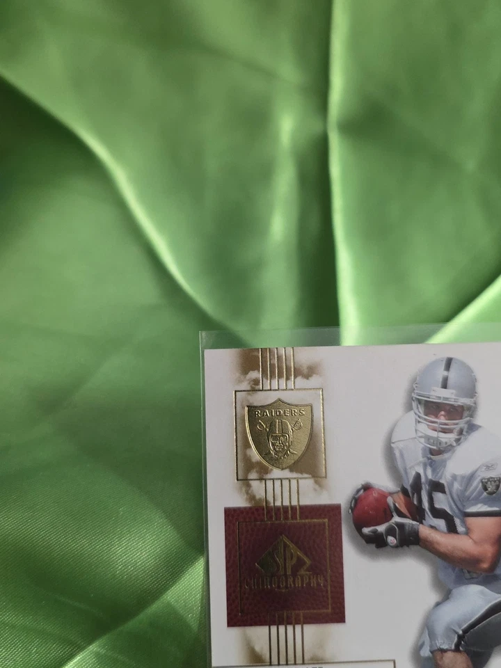 2007 SP Chirography Rookie Chirography Zach Miller RC Auto /699 RAIDERS SEAHAWKS - Image 3 of 4