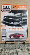 AWSP189A Auto World 1990 Eagle Talon TSI (Maranello Red) 1 64 Diecast Ultra Red