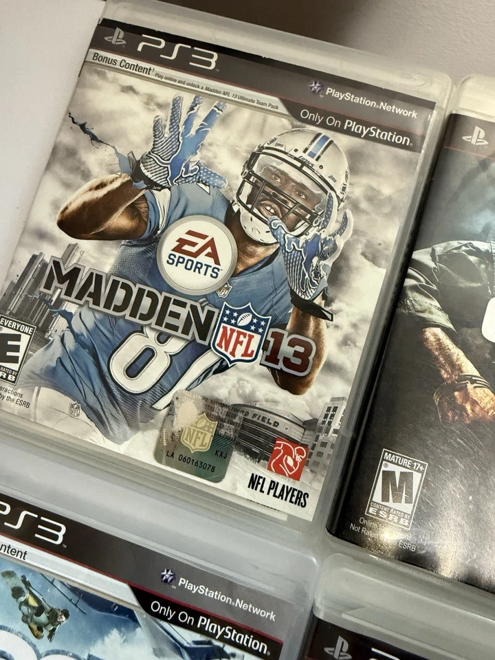 Lot of 4 PS3 Games Bundle Tested Works Midnight Club SSX COD Madden Saints - Image 2 of 4