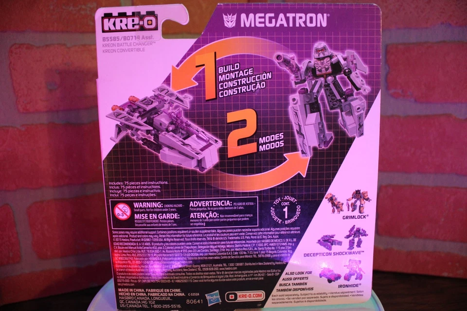 NIB Transformers KRE-O Megatron Figures Battle Changers Hasbro - Image 2 of 3
