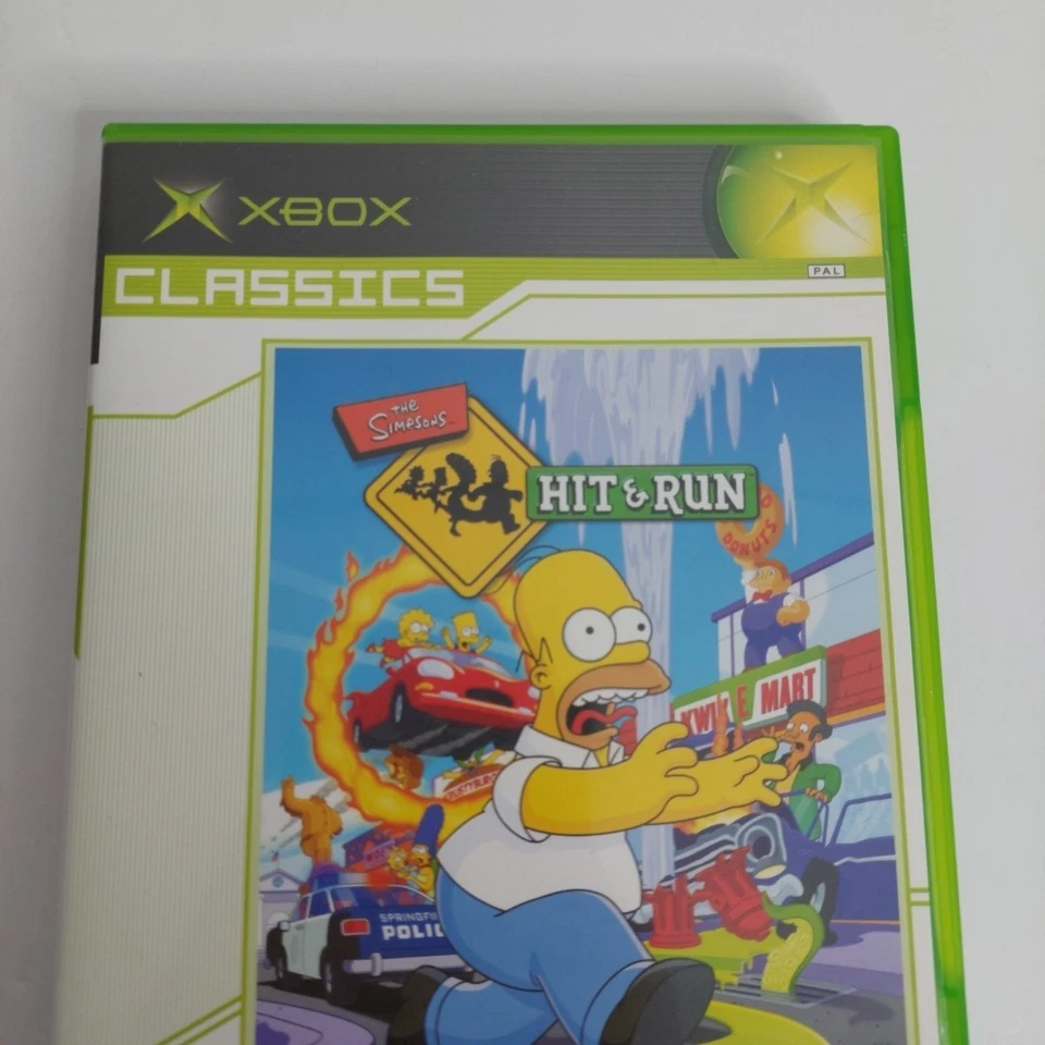 The Simpsons Hit & Run - Xbox Game Classics PAL Complete with Manual - Image 2 of 4