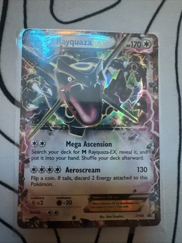 Pokémon TCG Rayquaza EX XY69 Black Star Promo Holo