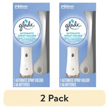 (2 pack) Spray Holder, Battery-Operated Air Freshener Spray, 10.2 oz, 1 Count
