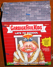 GPK GARBAGE PAIL KIDS LATE TO SCHOOL BLASTER BOX 2020 SEALED NEW