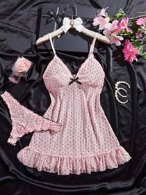 Women Sexy Lingerie Babydoll Cute Lace Dress Sleepwear Underwear Nightwear Gift