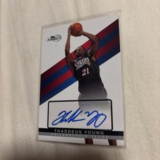2008-09 Topps Signature - Thaddeus Young #TSA-TY Autographs /5775 (AU)