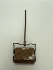Antique Doll House Miniature German Metal Carpet Sweeper