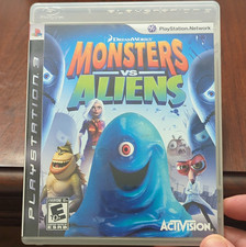 Activision Monsters vs Aliens Sony PS3 Game Complete Manual NTSC-U/C