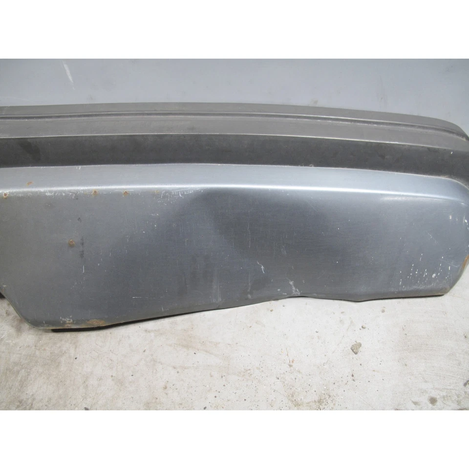 Damaged 1980-1987 BMW E24 OEM Aluminum Rear Bumper Baltic Blue 633CSi 635CSi M6 - Image 3 of 4