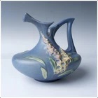 Roseville Pottery Ewer Foxglove Pattern Jug Pitcher Ewer