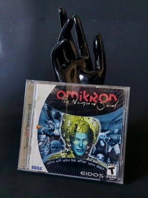 Omikron: The Nomad Soul (Sega Dreamcast, 2000) COMPLETE CIB