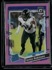 2023 Donruss Optic #208 Tavius Robinson Pink
