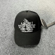 AMIRI Men and Women Canvas Truck Cap Baseball Hat