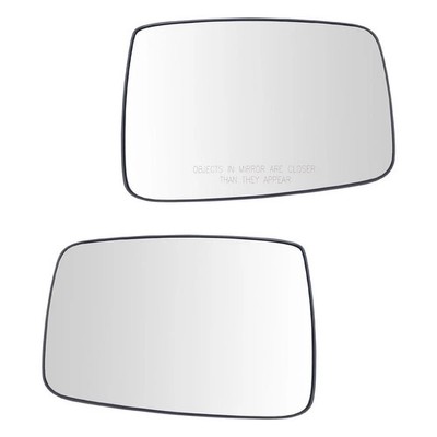 TRQ MGA09010 Manual Side View Mirror Glass Set For Ram 1500 11-21 LH OR Right