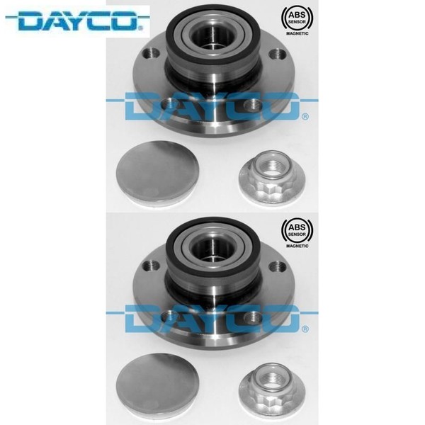 2X Radlagersatz Dayco KWD1006 2 Radlager Satz Links Rechts Hinterachse-image
