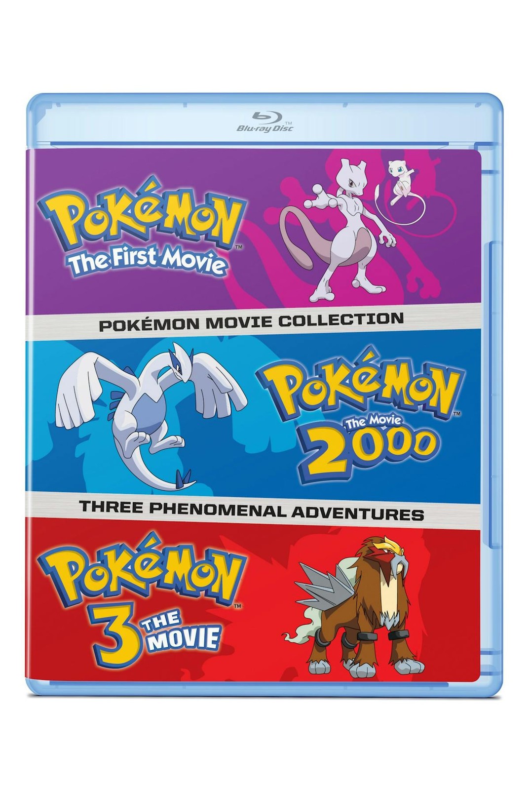 Pokémon - The First Movie / Pokemon - The Movie 2000 / Pokémon 3 Blu-ray Veron
