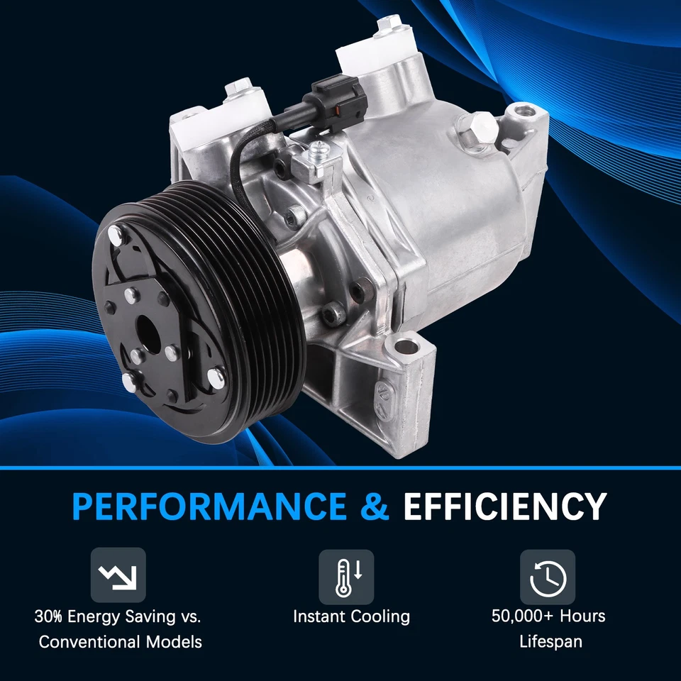 Compresor de aire acondicionado CO 29099C con embrague para Nissan Versa Note 2012-2019 1,6 L Foto 4 de 4