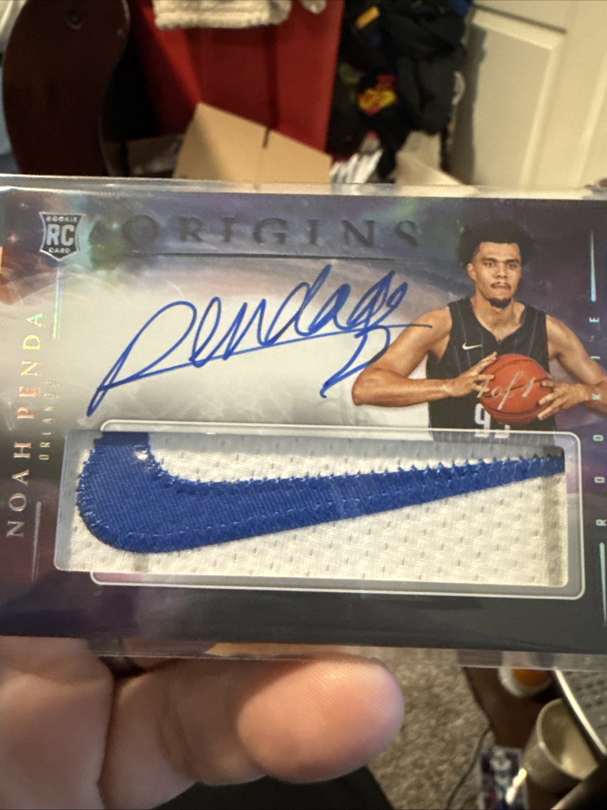 2025-26 Panini Origins Noah Penda RC Nike Swoosh Patch Auto 1/1 🔥🔥 view 7