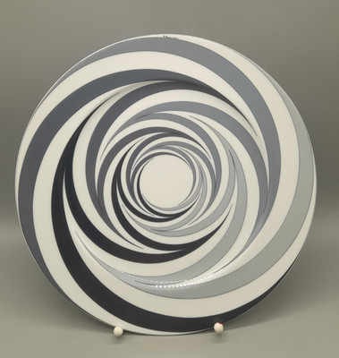 Rosenthal Künstler-Platzteller Marcello Morandini 31 cm 1. Wahl Teller Porzellan