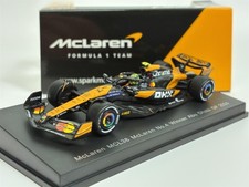 Lando Norris #4 McLaren F1 MCL38 Winner Abu Dhabi GP 2024 1:64 Scale Spark Y416