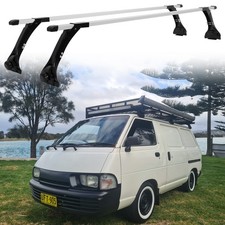 63 Van Roof Rack Cross Bars Cargo Bike Luggage Kayak Carrier For Toyota Townace