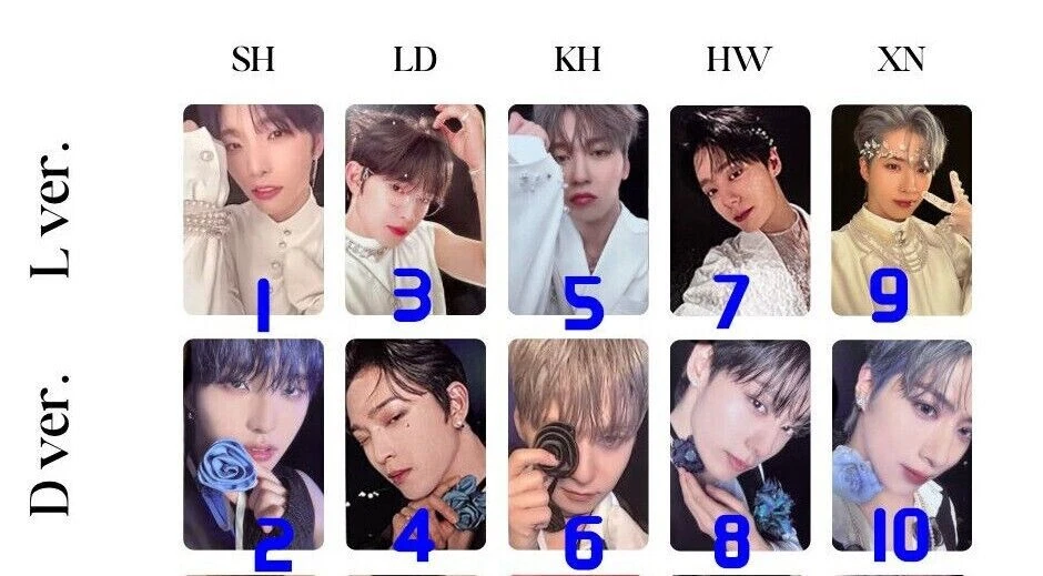 ONEUS La Dolce Vita Album Official PHOTO BOOK VER PHOTOCARD PHOTO CARD KPOP - Photo 3/4