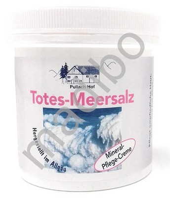 3,16 Euro pro 100ml Totes Meer Salz-Creme 250ml - Allgäu - Pullach Hof  bei Akne