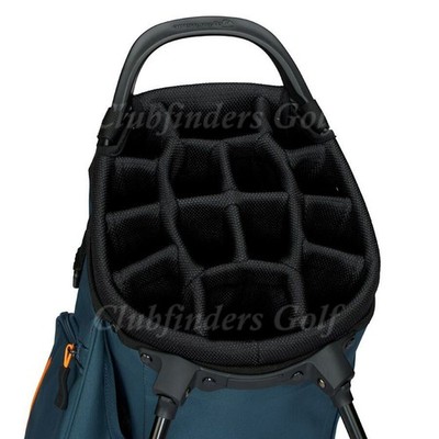 NEW TaylorMade 2026 TM26 FlexTech Navy/Orange Golf Stand Bag w