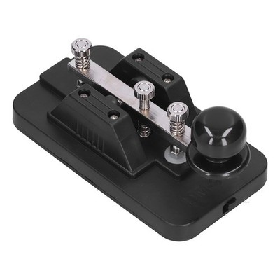 *Morse Code Key Telegraph Tapper Handbuch CW Übung Werkzeug Trainer Mit Buzzer F