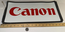 Canon Camera Logo Large 18" x 8.5" Mylar Dealer Shop Sticker / Decal