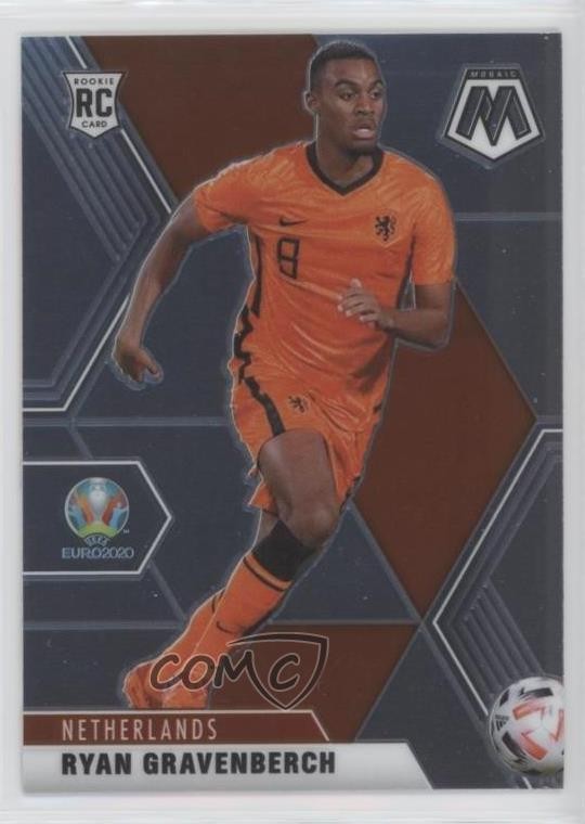 2021 Panini Mosaic UEFA Euro 2020 Ryan Gravenberch #148 z6b
