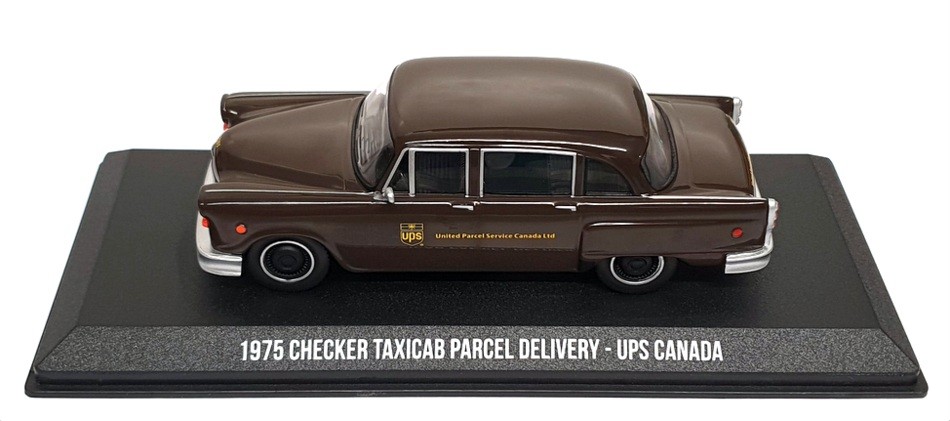 Greenlight 1/43 Scale 86196 - 1975 Checker Taxicab Parcel Delivery