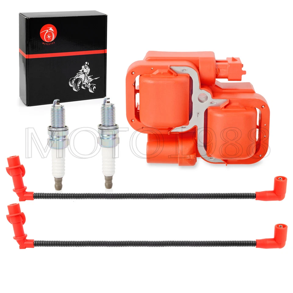 Bobina de encendido y tapa de bujía con cable para Polaris RZR S 4 800 EFI 2008 2009 2010 Foto 3 de 4