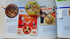 1960's Mickey Mouse Club YoYo with Mickey Minnie AND the 3-Face Mickey RARE