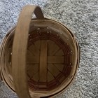 Longaberger Red Cookie Basket Christmas Collection 1985 Stationary Handle — photo 5