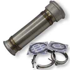 Exhaust Bellow Stainless Flex Volvo VNL Trucks Replaces OEM Part # 21428534